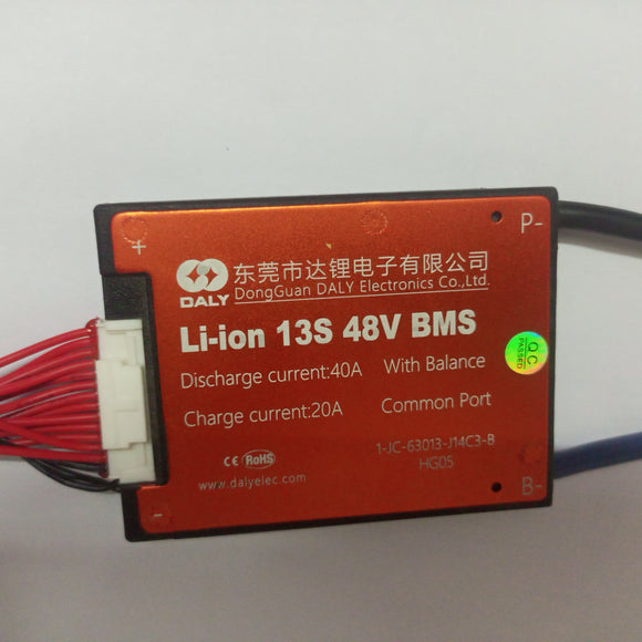 48v 13s 40ah lithium ion battery bms