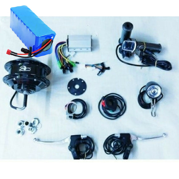 Cycle Conversion Kit Hub Motor 36V 350 watt with 36v 13.8AH Battery