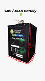 48V 30Ah Lithium Phosphate Battery