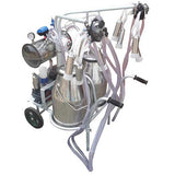 KisanKraft KK-MLK-VB2 Double Bucket Milking Machine