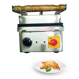 Electric Sandwich Griller 2 Slices, 800W, SS Body