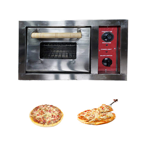 Electric Pizza Oven for 2 Pizza, 1600W, 8 x 12 Inch