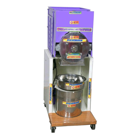 MS Pulverizer for Wet & Dry Grinding with 2 HP Motor, 12kg/hr