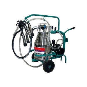 Single Bucket Portable Milking Machine 150LPM, 0.5hp Inverter