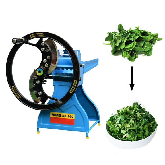 Leafy Vegetables Saag Cutting Machine, Sheet Metal Body