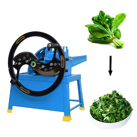 Manual Leafy Vegetables Saag Cutter Machine
