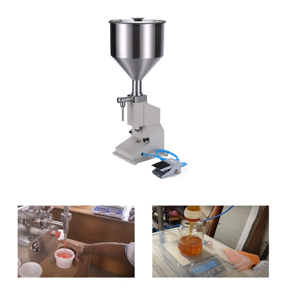 Liquid & Paste Filling Machine 5-50 ml