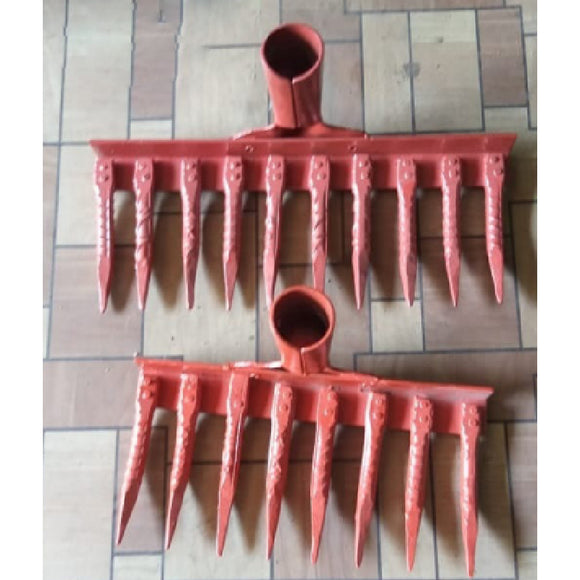 10 Teeth Hand Cultivator Shop Garden Rake