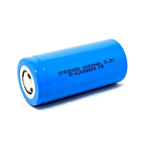 IFR 32650 3.2V 6000mAh Rechargeable LifePO4 Battery