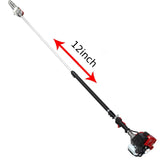 Telescopic Pole Pruner Saw With 12 Inch Cutting Bar, 63