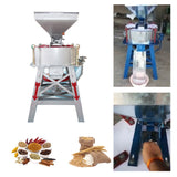 Flour Mill 25kg/hr, without Motor 14 inch Horizontal Stone Janta