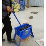 Manual peanut sheller, hand operated